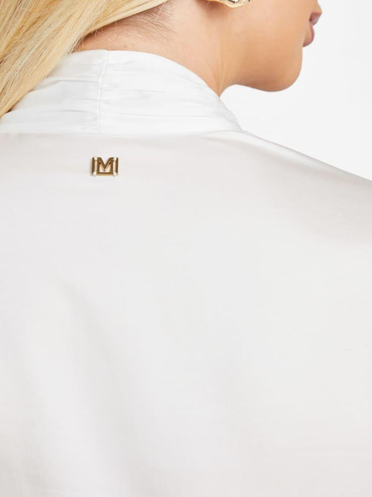 GUESS MARCIANO LARA CROSSED FRONT LS TOP