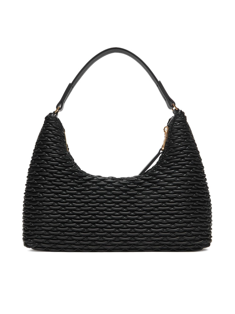 CALVIN KLEIN PLEATED SHOU?LDER BAG