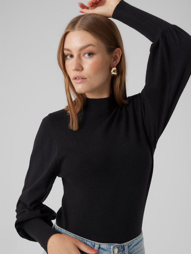 VERO MODA VMHOLLYKARISPUFF LS HIGHNK PULLOV GA BOO