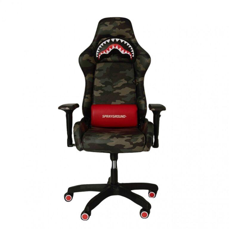 SPRAYGROUND CAMO SHARK GAMING CHAIR