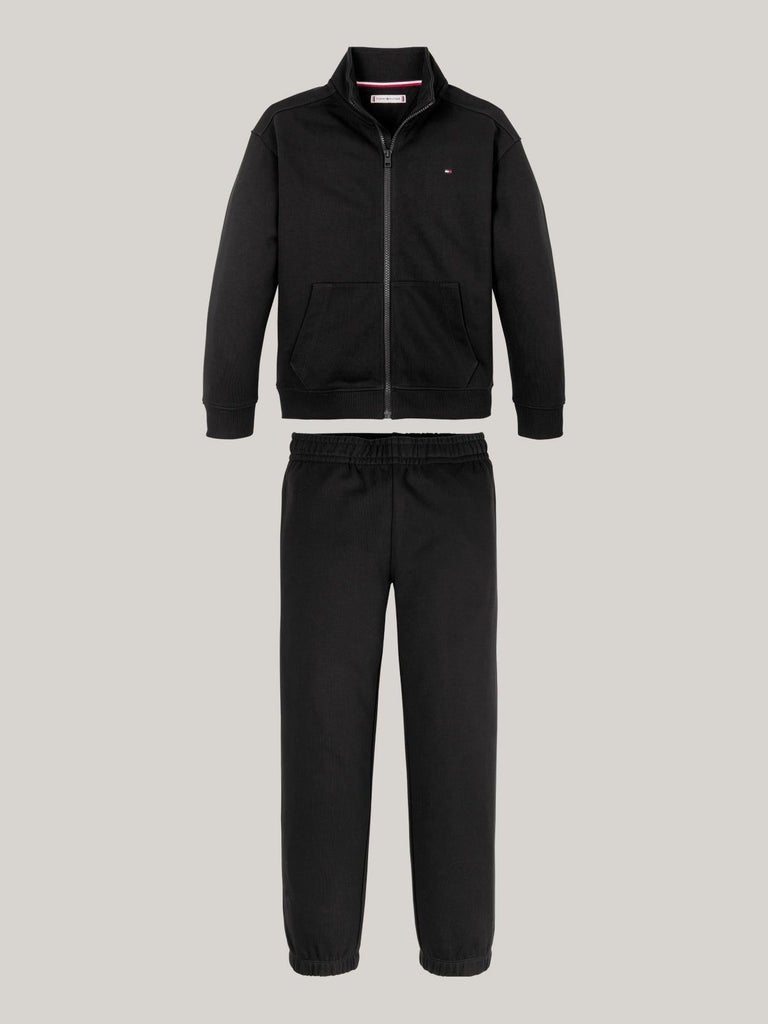 TOMMY HILFIGER U TIMELESS ZIP UP+SWEATPANTS