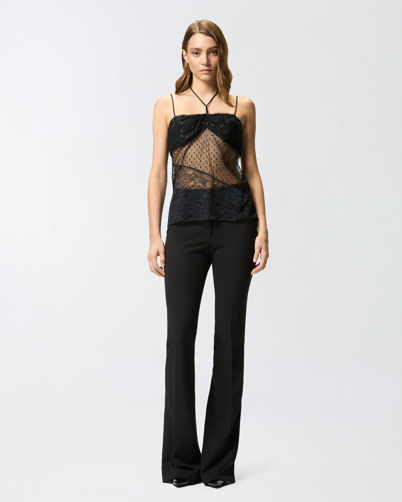 PINKO BIGLIE TOP PATCH PIZZI