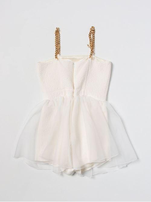 ELISABETTA FRANCHI La Mia Bambina TUTA CON BRETELLE CON CHARMS