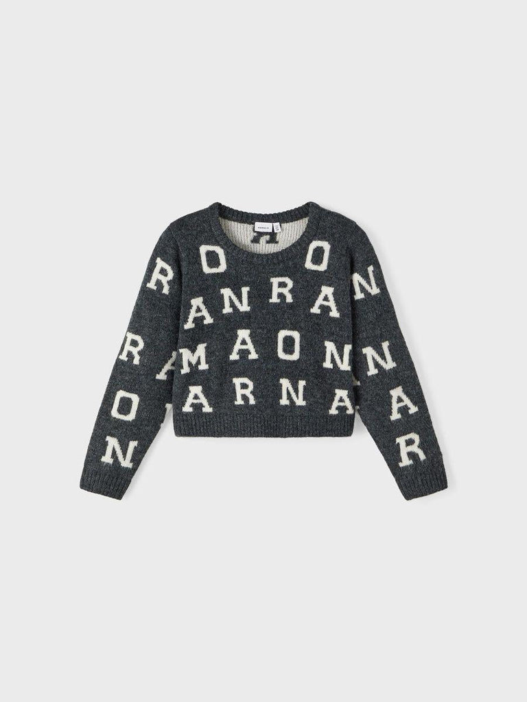 NAME.IT NKFNEIFY LS SHORT KNIT