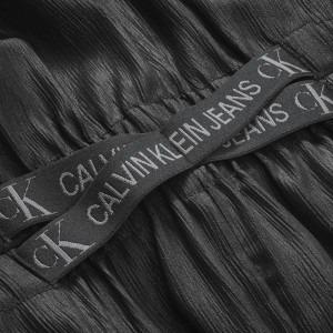 CALVIN KLEIN JEANS FESTIVE LOGO TAPE JUMPSUIT