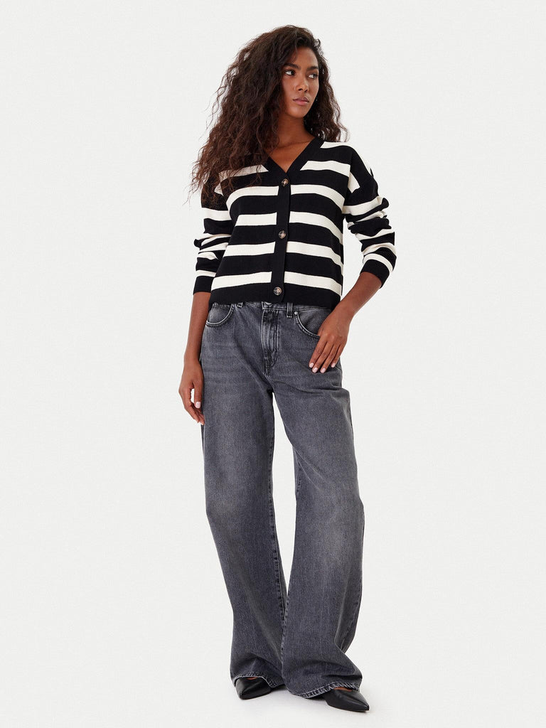 VERO MODA VMSABA FULL NEEDLE LS V-NECK CARDI NOOS