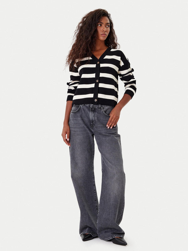 VERO MODA VMSABA FULL NEEDLE LS V-NECK CARDI NOOS