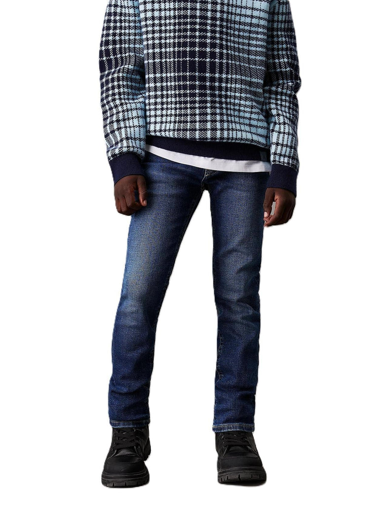 CALVIN KLEIN JEANS DARK BLUE VISUAL SLIM