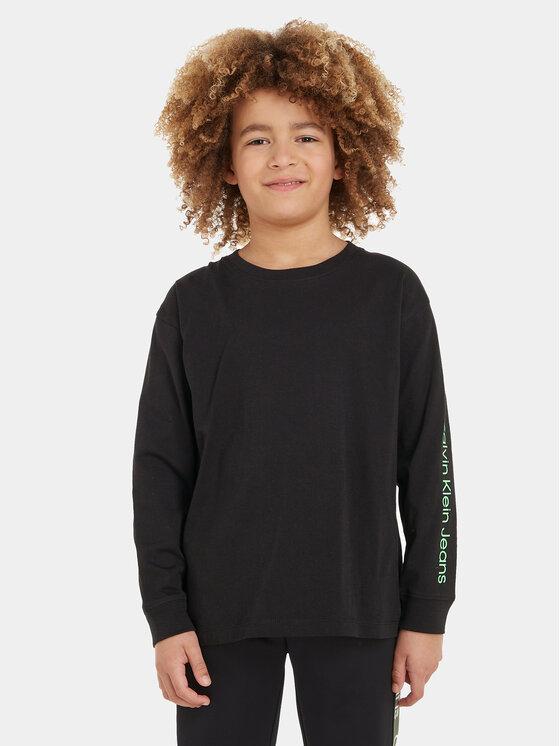 CALVIN KLEIN JEANS GLOW IN THE DARK LS TSHIRT