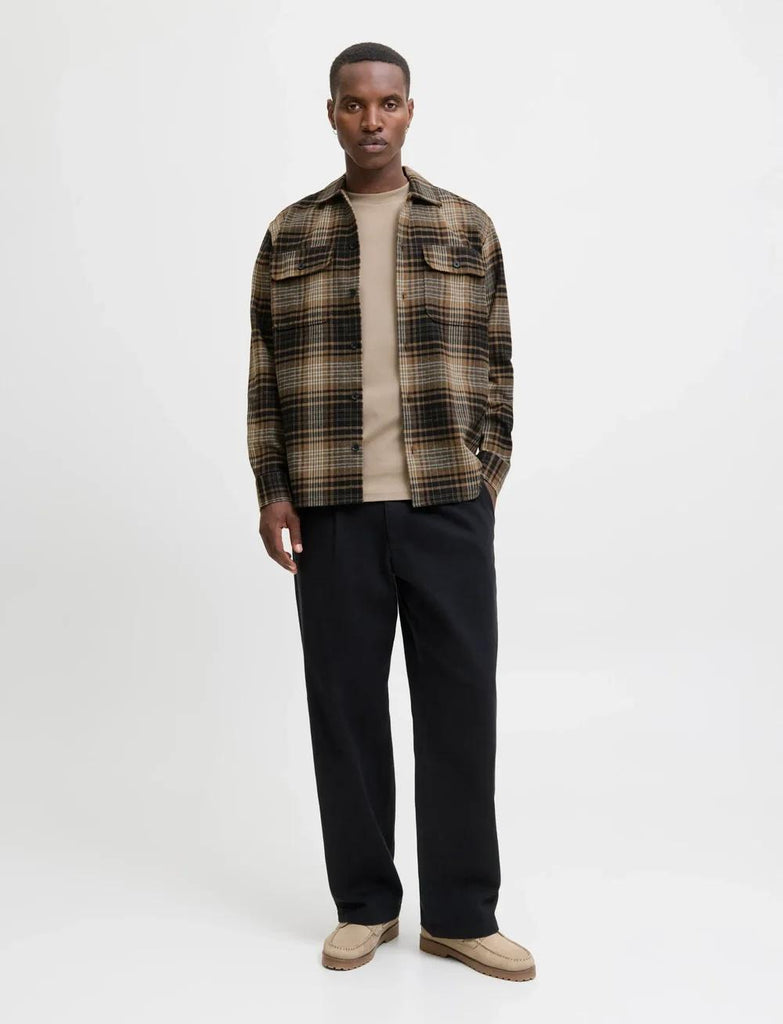 JACK AND JONES JJCARTER CHECK OVERSHIRT LS
