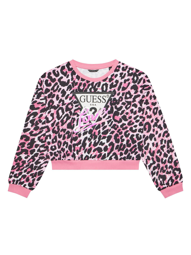 GUESS CROP LS ACTIVE TOP