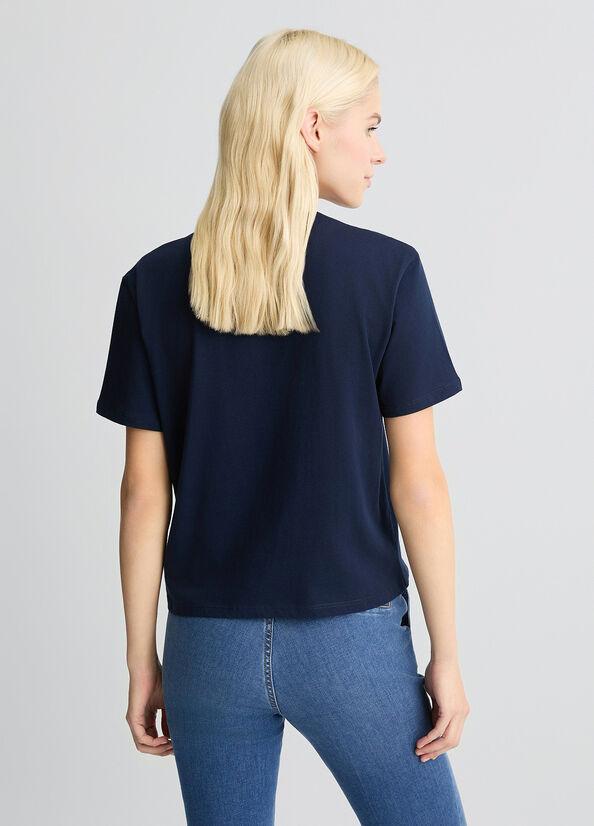 LIU JO T-SHIRT RICAMATA