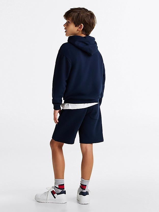 TOMMY HILFIGER U MINI CORP LOGO HOODIE