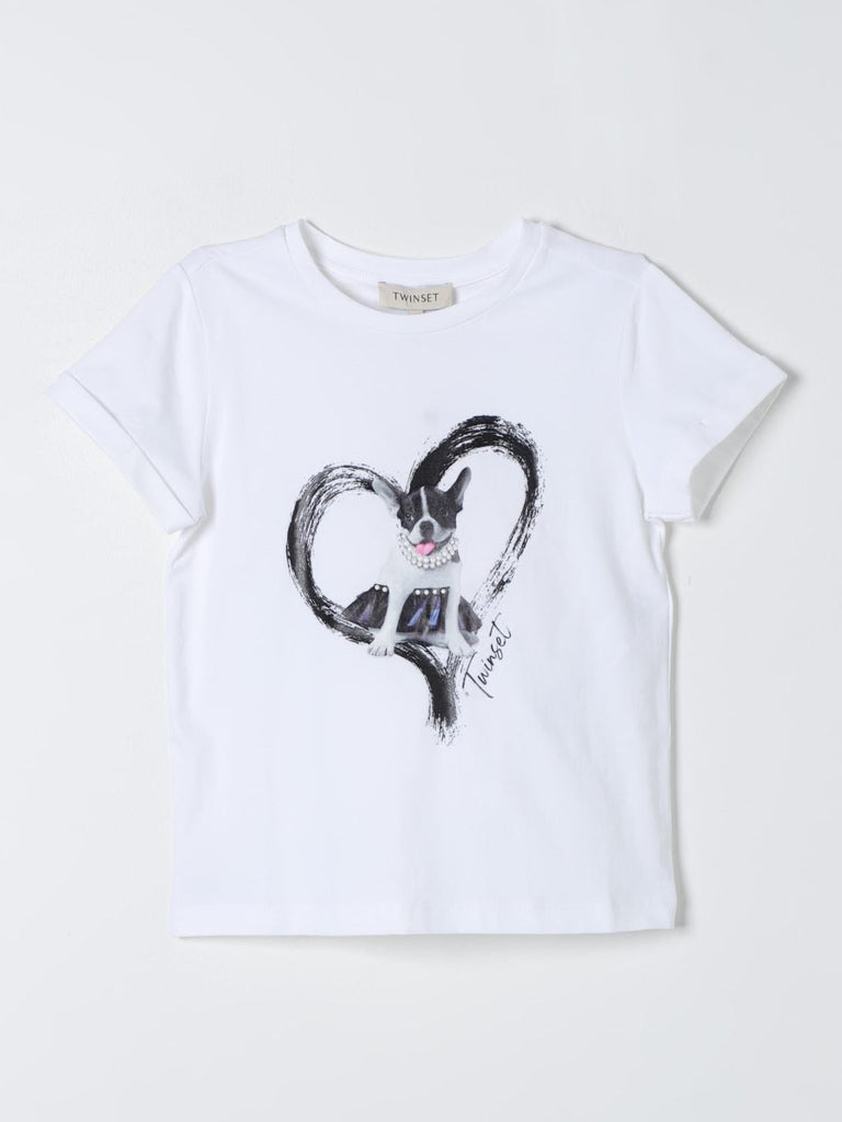TWINSET T-SHIRT STAMPA DOGGY