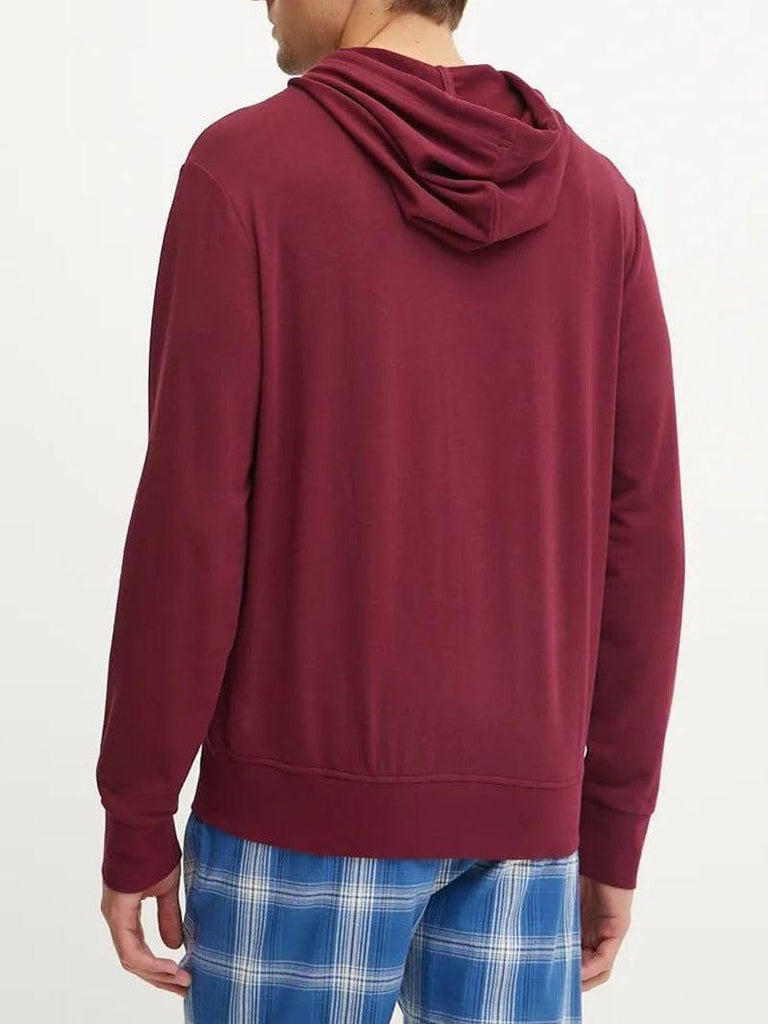 RALPH LAUREN L/S HOODIE-SLEEP-TOP