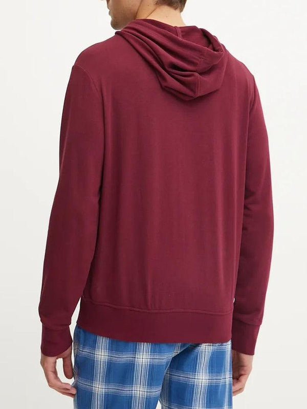 RALPH LAUREN L/S HOODIE-SLEEP-TOP