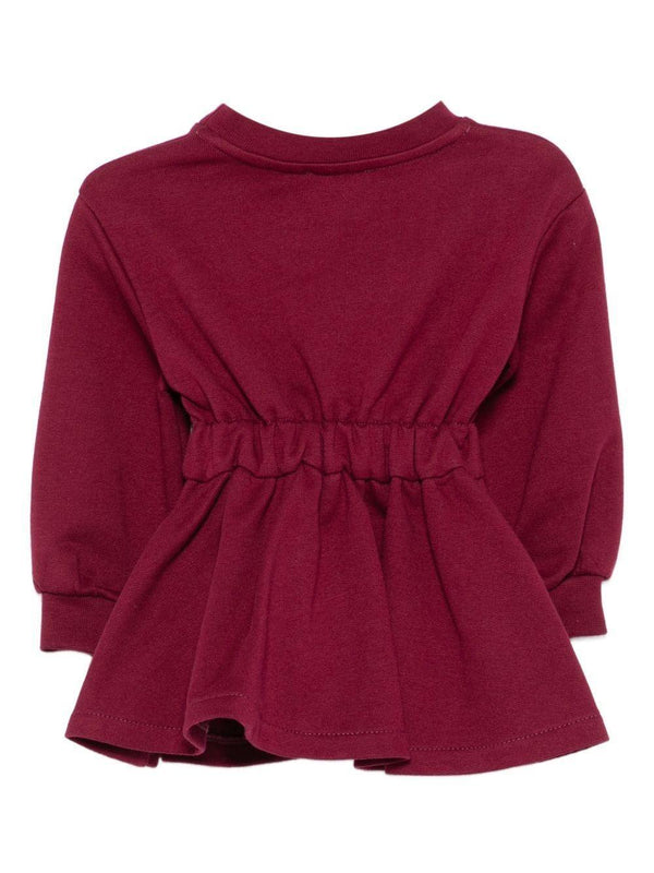 ELISABETTA FRANCHI La Mia Bambina ABITO IN FELPA CON RICAMO EF