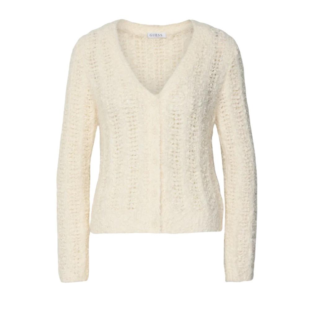 GUESS LS VN BEA OPEN STITCH CARDIGAN