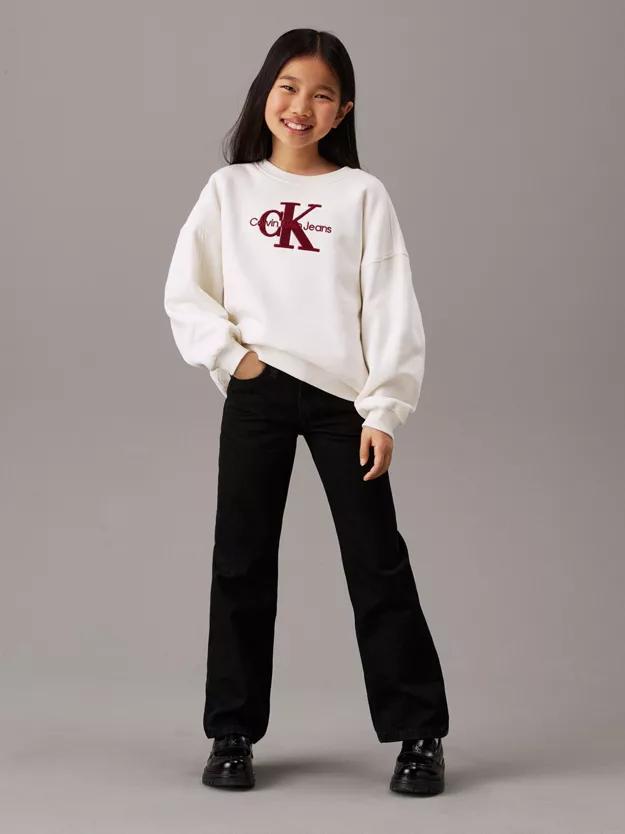 CALVIN KLEIN JEANS TEDDY MONOLOGO FLEECE CN