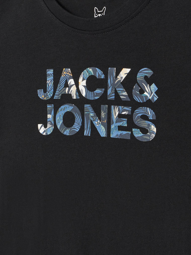 JACK JONES KIDS JJEBRYAN CORP LOGO TEE SS O-NECK SN JNR