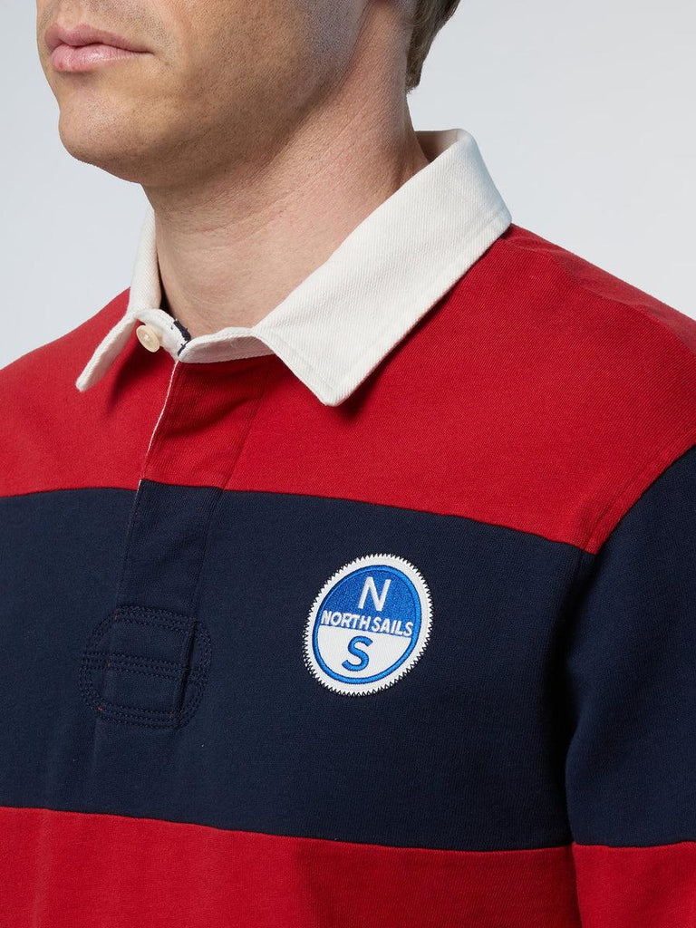 NORTH SAILS POLO LONG SLEEVE W/LOGO