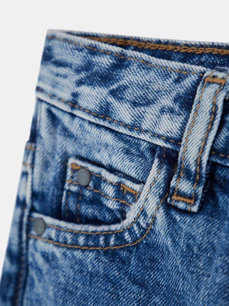 GUESS DENIM LINEN SHORTS