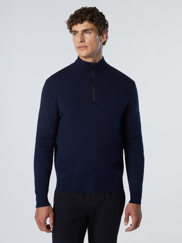 NORTH SAILS HALF ZIP 12GG KNITWEAR
