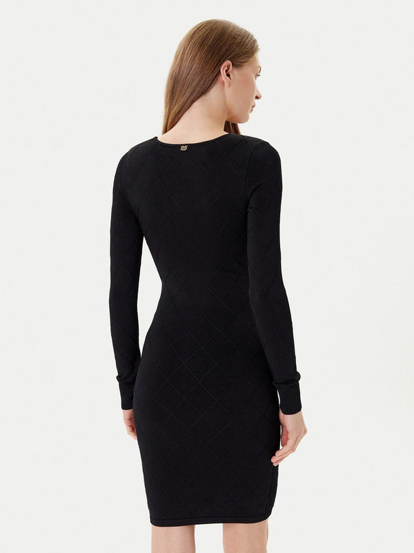 GUESS MARCIANO MILEY VN LS DRESS SWTR