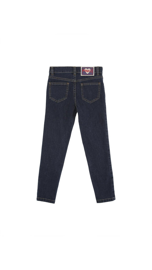 PINKO JEANS SKINNY CON RICAMI