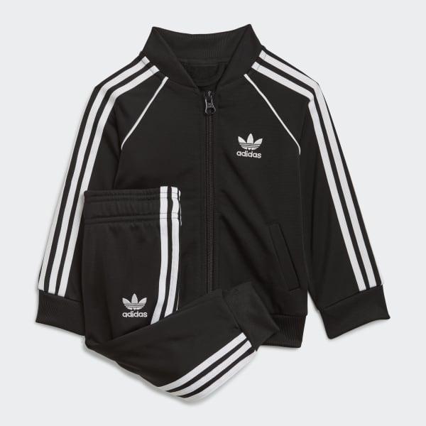 ADIDAS ORIGINALS SST TRACKSUIT       BLACK/WHITE