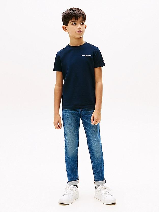 TOMMY HILFIGER U MINI CORP LOGO TEE SS
