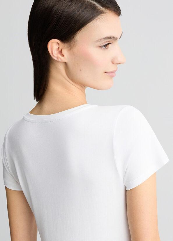 LIU JO ECS T-SHIRT BASICA M/C