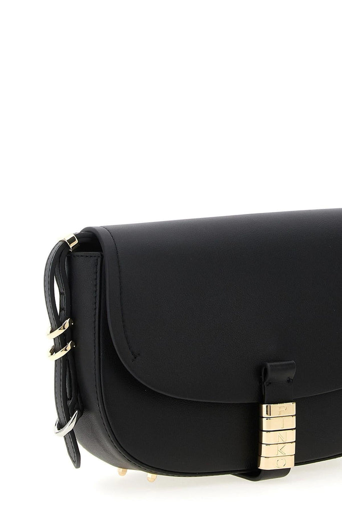 PINKO SADDLE MINI VITELLO FIORE
