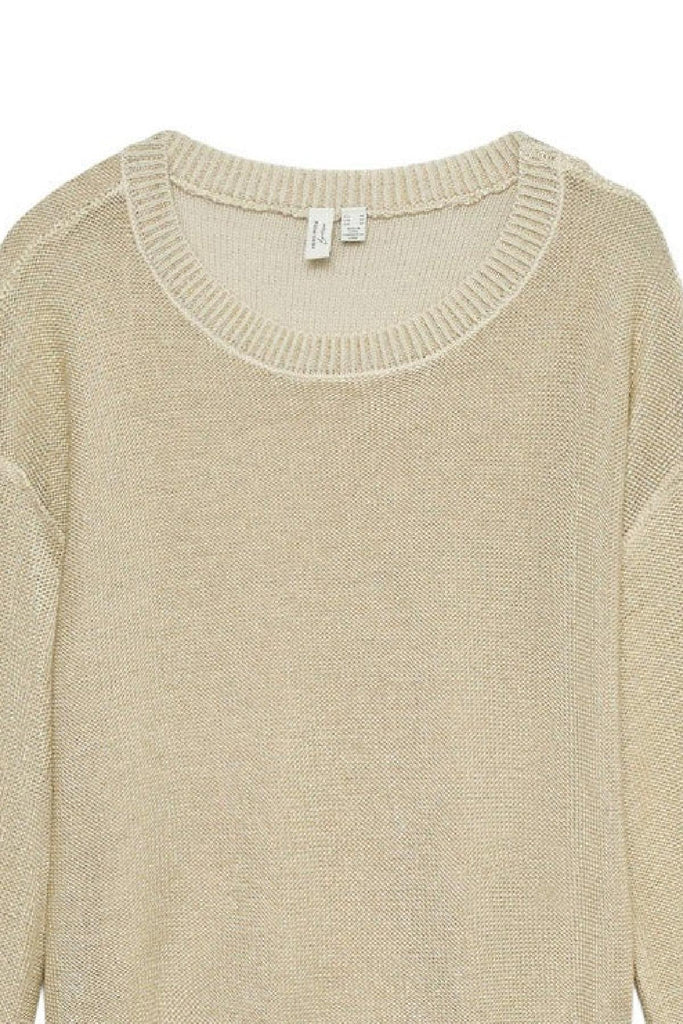 VERO MODA VMCANDELA SHINE LS O-NECK PULL LCS BTQ