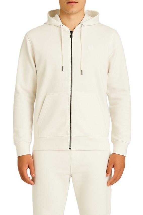 URBAN RING CAPPUCCIO ZIP FELPA