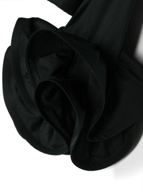 ELISABETTA FRANCHI La Mia Bambina CAMICIA CON MANICHE A VOLANT NERO