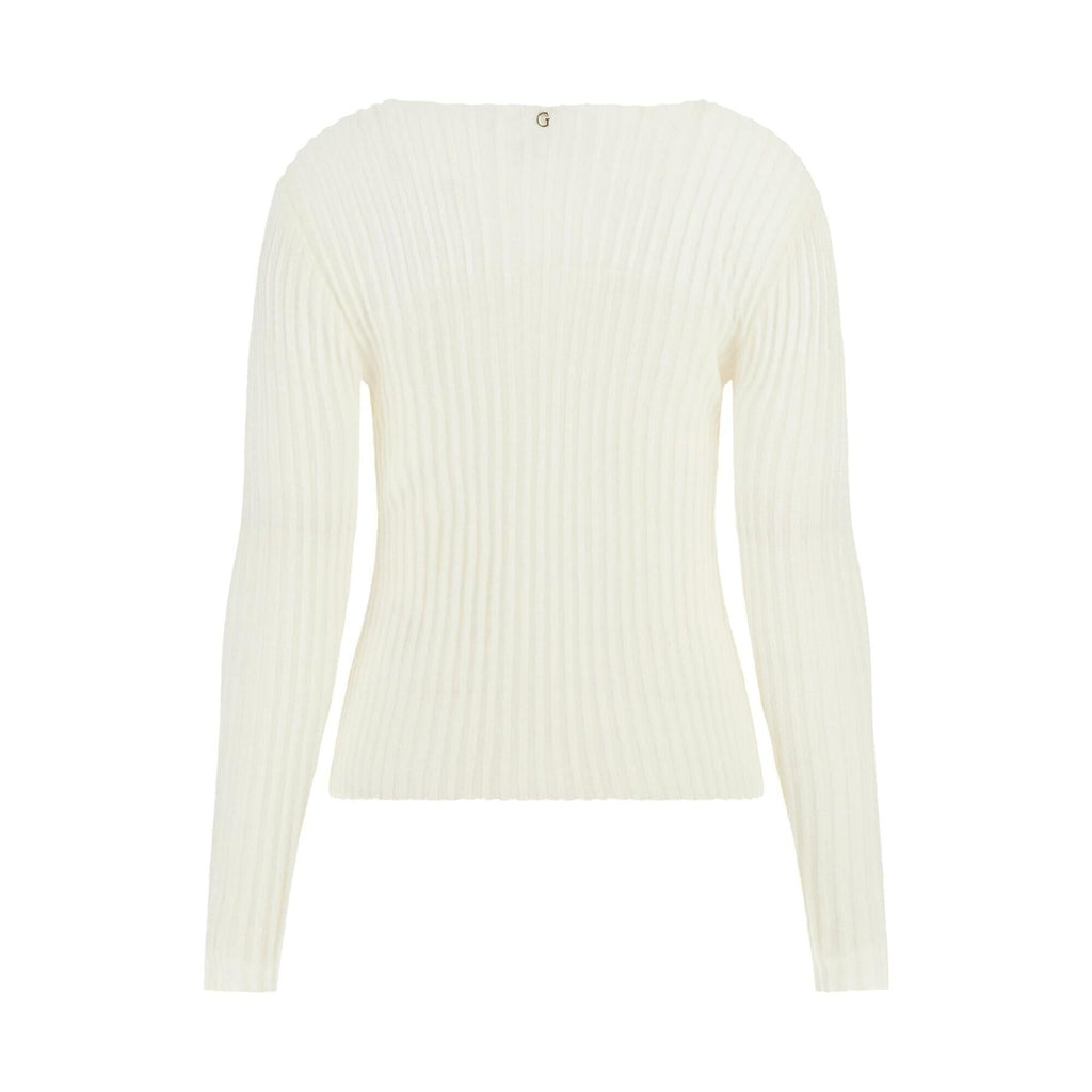 GUESS LS CN ROWENA RIB CHENILLE SWTR