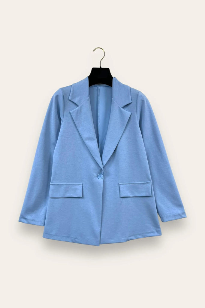 LOVEme Giacca punto milano con un bottone