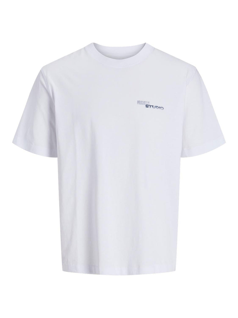 JACK AND JONES JORRETIRO BACK TEE SS CREW NECK SE25