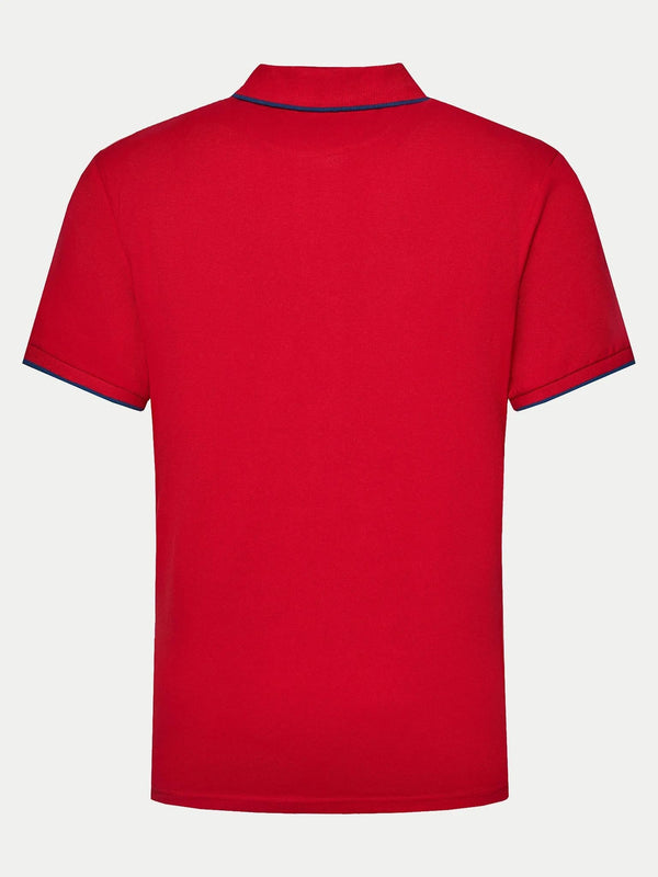 NORTH SAILS POLO SHORT SLEEVE COLLAR W/STRIPED IN CONTRAST