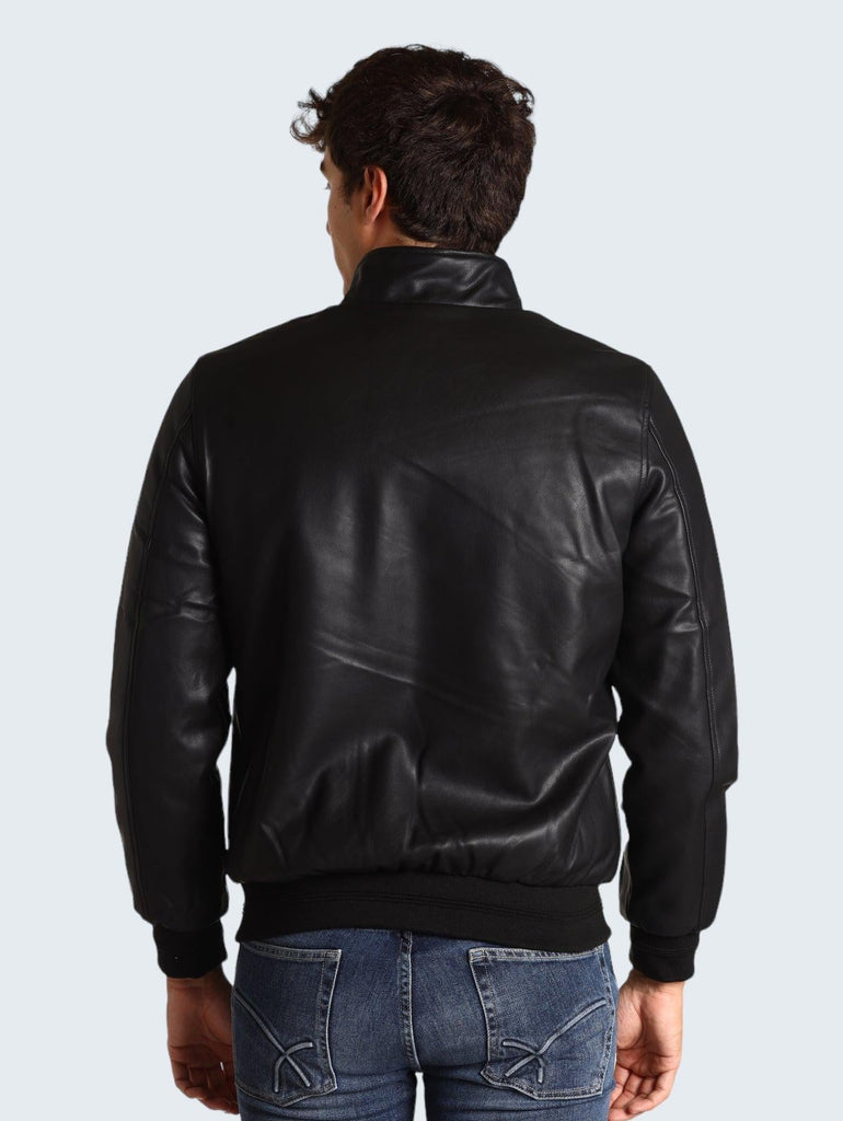 MARKUP BOMBER REVERSIBILE ECO-PELLE/NYLON