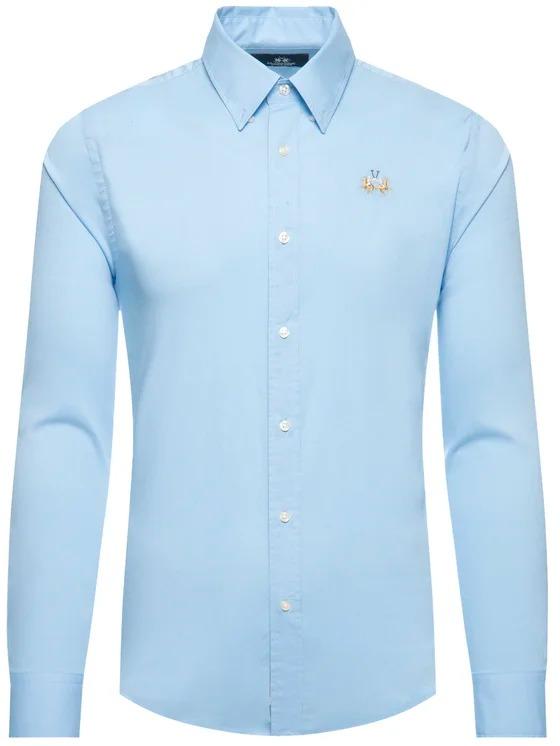 LA MARTINA MAN SHIRT L/S POPLIN STRETCH