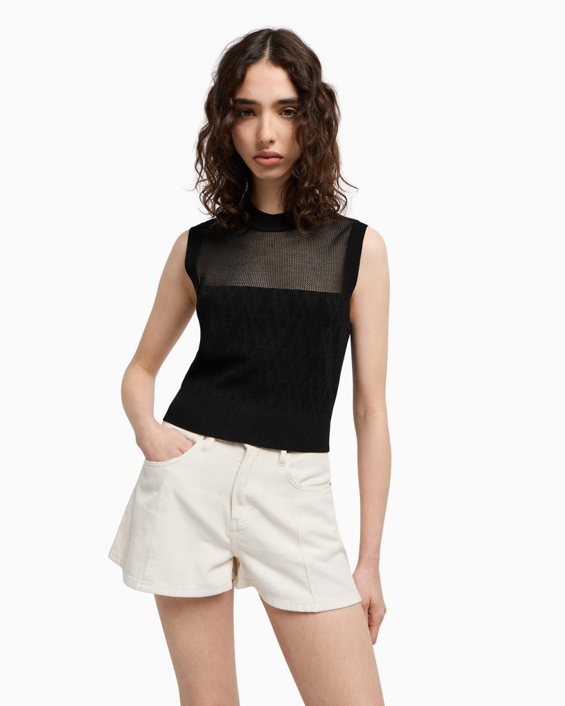ARMANI EXCHANGE KNIT TOP