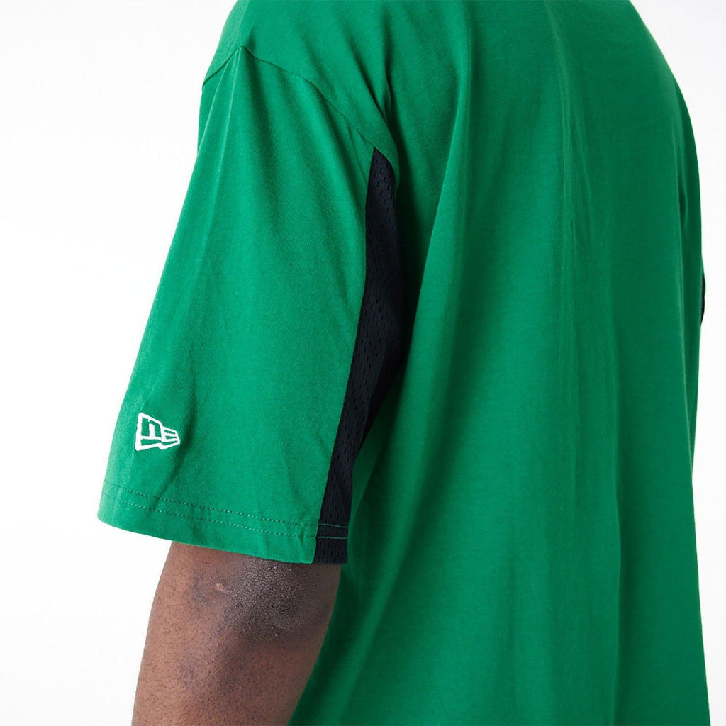 NEW ERA NBA MESH PANEL OS TEE BOSCEL  KGRWHI