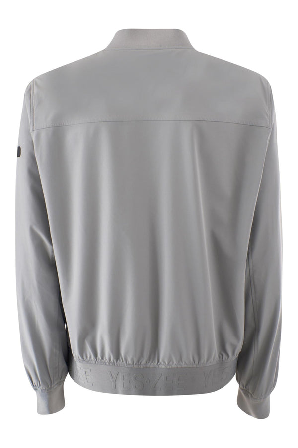 YES ZEE GIUBBINO UOMO TIPO BOMBER CON COSTINA LOGATA