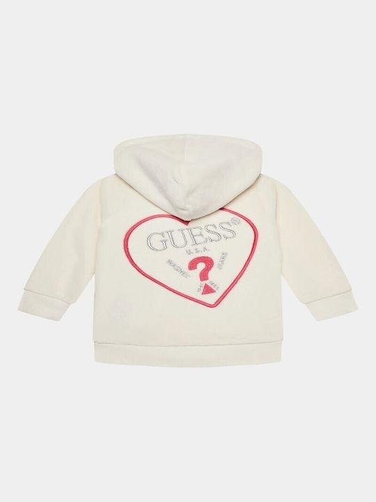 GUESS CHENILLE SET HOODED TOP + PANT