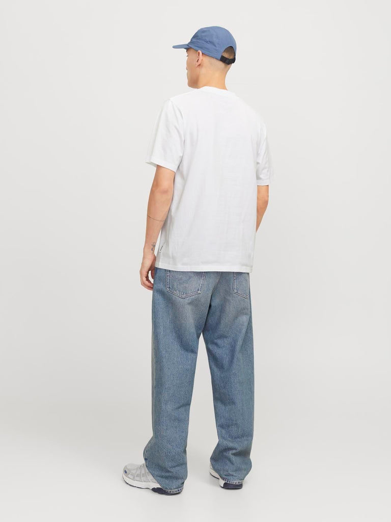 JACK AND JONES JCOTARMAC CAMO FRONT TEE SS CREW NECK
