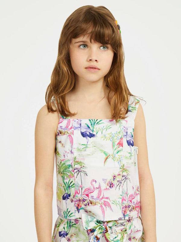 GUESS POPLIN SL TOP