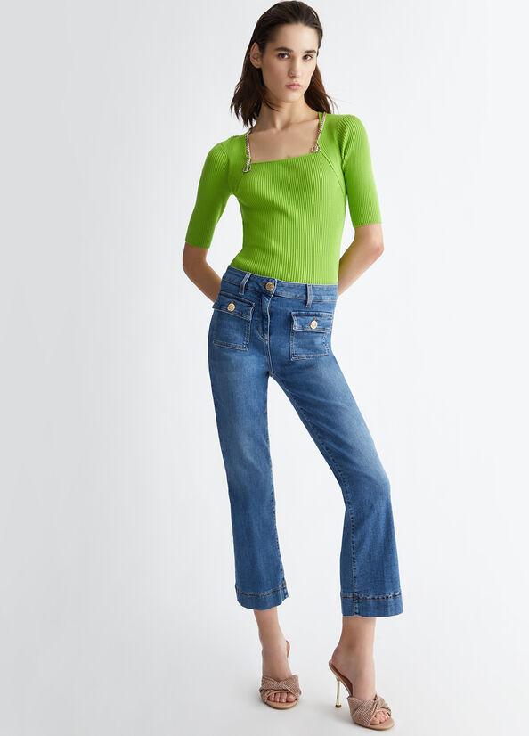 LIU JO ECS MAGLIA CHIUSA MAN. GOMITO