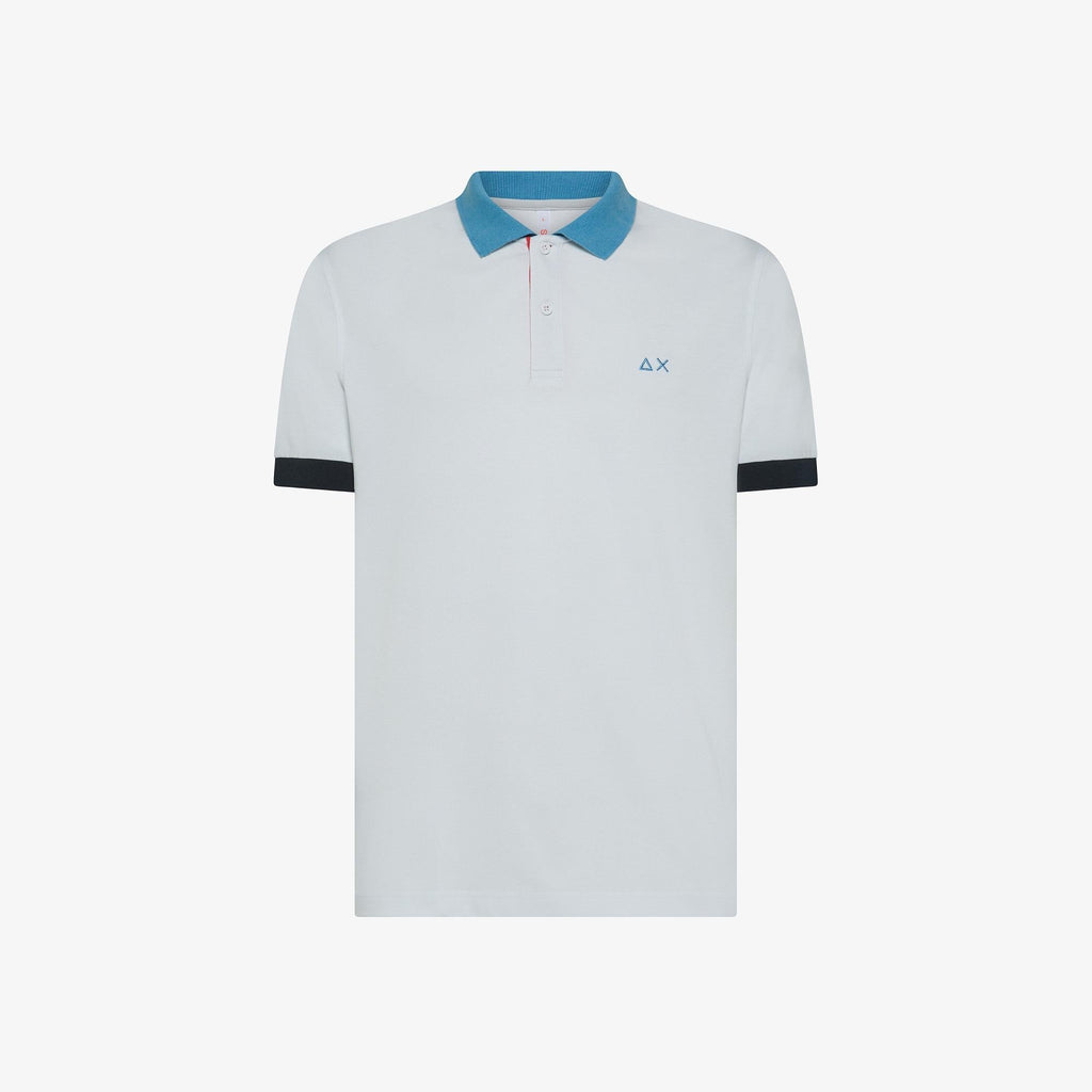 SUN68 POLO 3 COLOR WAY S/S